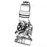 Корпус маслоохладителя для а/м VW Golf (04-)/Passat (05-) 2.0TFSi LUZAR 3WR XV lbp1810 1440016368 - Изображение 4