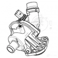 Термостат для автомобилей VW Passat B5 (96-)/A4 (00-) 1.8i/2.0i LUZAR 1424394715 lt1818 4680295036463 FGF4 W06 - Изображение 2