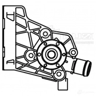 Насос водяной для автомобилей Skoda Fabia (99-) 1.0i/1.4i