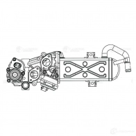 Клапан EGR с теплообменником для автомобилей VW Tiguan (08-) 2.0TDi LUZAR lreg1808 1425585253 6S2 AJ - Изображение 4