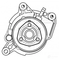 Насос водяной для автомобилей VW Golf VI (08-)/Jetta (11-)/Skoda Yeti (09-) 1.2TSi LUZAR 1440016403 lwp1833 7 5DZ85T - Изображение 4