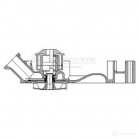 Насос водяной для автомобилей Land Cruiser 100 (98-)/Land Cruiser 200 (07-) 4.0i/4.3i/4.7i [1UZ, 2UZ, 3UZ] LUZAR 4680295044086 lwp1947 GO 6QF 1424394740 - Изображение 4