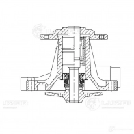 Насос водяной для автомобилей Suzuki Grand Vitara (05-) 2.0i LUZAR 1271344366 YTP WT4 4680295038313 lwp2420 - Изображение 4