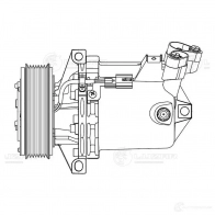 Компрессор кондиционера для автомобилей Duster (15-)/Kaptur (16-) 1.6i [H4M] LUZAR Q XYDS 1440016753 lcac0976 - Изображение 3