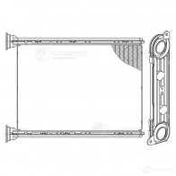 Радиатор отопителя для автомобилей Megane III (09-)/Scenic III (09-)/Fluence (09-) LUZAR MGV2S 99 lrh0902 1440016802 - Изображение 3