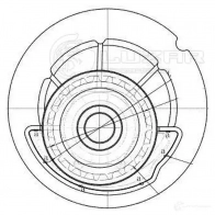 Насос водяной для автомобилей Opel Astra G (98-) 1.4i/1.6i LUZAR IR4 KS0I lwp2114 1440016894 - Изображение 4