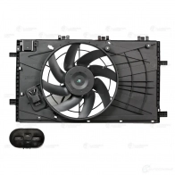 Электровентилятор охлаждения для автомобилей Opel Insignia (08-) 1.6i/1.8i (с кожухом) LUZAR KQE H4 lfk2107 1440016900