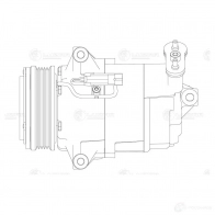 Компрессор кондиционера для автомобилей Astra H (04-) 1.6i/1.8i LUZAR 1424502541 4680295030249 lcac2129 PR 8I7P - Изображение 3