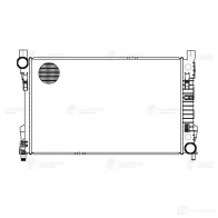 Радиатор охлаждения для автомобилей Mercedes C (W203) (00-) MT LUZAR lrc1503 4680295058960 1424394639 Q W17W - Изображение 3