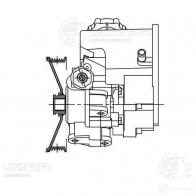 Насос ГУР для автомобилей Mercedes-Benz C (W204) (07-)/E (W211) (02-) 2.1D/2.2D LUZAR LZO 90VG lps1501 1440017133 - Изображение 4