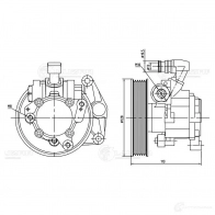 Насос ГУР для автомобилей ML (W164) (05-)/GL (X164) (06-) LUZAR 1440017179 H HQ2828 lps1505 - Изображение 4