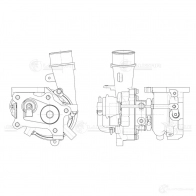 Турбокомпрессор для а/м Mazda CX-7 (07-) 2.3T LUZAR 6Y YM1EH lat2301 1440017197 - Изображение 4