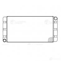 Радиатор отопителя для автомобилей МАЗ 4370/64221 LUZAR W N4Q8 lrh1221 1425585894 - Изображение 3