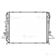 Радиатор охлаждения для автомобилей Land Rover Discovery (04-)/(09-)/Range Rover Sport (05-) 2.7TD M/A LUZAR 1440017370 T7JW0O 6 lrc10160 - Изображение 3