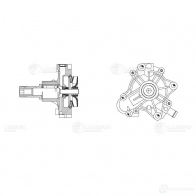 Насос водяной для автомобилей Fiat Ducato (06-)/Iveco Daily (06-) 3.0D (F1C) LUZAR 5XLJ E9 1425585550 lwp1681 - Изображение 5