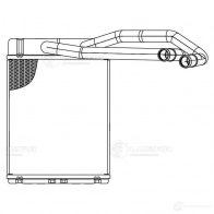 Радиатор отопителя для автомобилей Hyundai Terracan (01-) LUZAR A0M HTF lrh0804 1440017782 - Изображение 3
