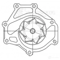 Насос водяной для автомобилей Kia Sorento (02-)/Hyundai H-1 Starex (97-) 2.5D LUZAR 1440018577 1RD0H 6 lwp0813 - Изображение 4