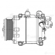 Компрессор кондиционера для автомобилей CR-V (06-) 2.4i LUZAR 1425585587 9IE P4QU lcac2324 - Изображение 3