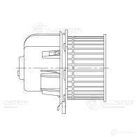 Электровентилятор отопителя для автомобилей Ford Transit (00-)/Transit (06-) LUZAR 4680295044031 1424924339 4O IKEU lfh10ab - Изображение 3
