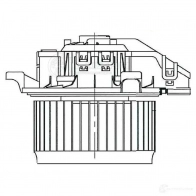 Электровентилятор отопителя для автомобилей Ford Ecosport (13-) LUZAR 4680295080442 lfh1061 4B BE3X 1424924337 - Изображение 3