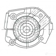 Насос водяной для автомобилей Fiat Albea (03-) 1.4i LUZAR Y2U15 OM 1440018941 lwp1661 - Изображение 4