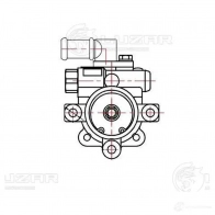 Насос ГУР для автомобилей Chevrolet Cruze (09-) 1.8i/Opel Astra (10-) 1.6i (4PK) LUZAR 1440019014 lps0501 CJF 0L6 - Изображение 4