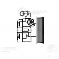 Насос ГУР для автомобилей Chevrolet Cruze (09-) 1.6i (6PK) LUZAR 1440019015 V5U IYJN lps0505 - Изображение 4