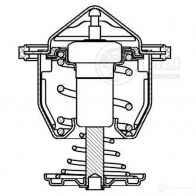 Термостат для автомобилей Chevrolet Tahoe (07-)/Cadillac Escalade (07-) 5.3i/6.2i (86°С) (термоэлемент) LUZAR 1440019093 lt0540 2 8YBHCR - Изображение 4