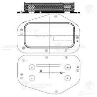 Радиатор масляный для автомобилей Chevrolet Cruze (09-)/Opel Astra H (04-) 1.6/1.8i LUZAR loc0503 PIZHO X 1425585422 - Изображение 4