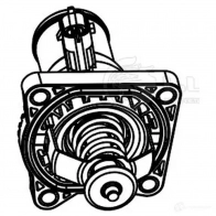Термостат для автомобилей Opel Astra J (10-)/Aveo T300 (11-) 1.6i/1.8i (с корпусом, низкотемп. 95°С) LUZAR SMDL 26 1440019123 lt0507 - Изображение 4