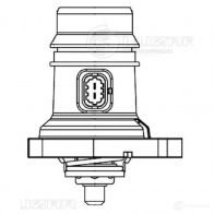 Термостат для автомобилей Opel Corsa D (06-) 1.2i/1.4i (103°С) (с корпусом) LUZAR 1440019125 R0QE RB lt2132 - Изображение 3