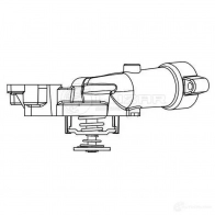 Термостат для автомобилей Chevrolet Captiva (06-)/Opel Antara (07-) 3.2i (с корпусом) LUZAR NMV JS 1440019139 lt0532 - Изображение 4