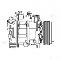 Компрессор кондиционера для автомобилей X1 (E84) (11-)/3 (F30) (11-) LUZAR DIC 0QU lcac2684 1440019227 - Изображение 3