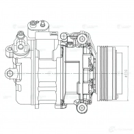 Компрессор кондиционера для автомобилей BMW X5 (E53) (00-) 3.0i/3.0D