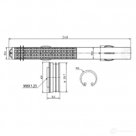 Осушитель кондиционера для автомобилей BMW 5 (F10) (10-)/X5 (E70) (07-) LUZAR lcd2605 1440019235 7 VCLCER - Изображение 3