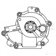 Насос водяной для автомобилей BMW 1 (E81) (04-)/3 (E90) (05-) 1.6i/1.8i/2.0i LUZAR HGS KTB lwp2644 1440019282 - Изображение 4