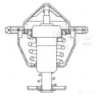 Термостат для автомобилей Toyota Camry (06-)/(11-)/RAV 4 (06-)/(13-)/Corolla (01-)/(06-) (82°С) (термоэлемент) LUZAR lt1918 8 JRZLD 1440019311 - Изображение 4