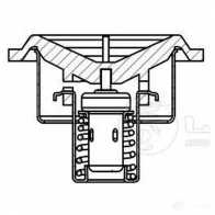 Термостат для автомобилей Renault Trucks Premium II (05-)/Volvo FE/FL (06-) (86°С) (термоэлемент) LUZAR lt0909 2I OE8 1440019312