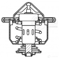 Термостат для автомобилей Mitsubishi Lancer X (07-)/Outlander XL (06-)/ASX (10-) 1.8i/2.0i/2.4i (82°С) (термоэлемент) LUZAR C FXPC1 1440019321 lt1122 - Изображение 4
