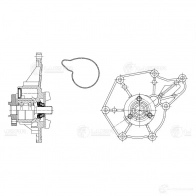 Насос водяной для автомобилей VW Touareg (02-)/Audi Q5 (08-)/Q7 (06-) 2.7TDI/3.0TDI/3.0TFSi LUZAR 1425585414 J5Q MF6I lwp1828 - Изображение 4