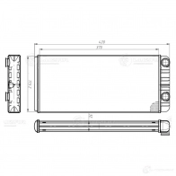 Радиатор отопителя для автомобилей Volvo Trucks FH (12-)/Renault Trucks (T-series) (13-) LUZAR 1440019421 lrh1015 O 7DJ4C - Изображение 3