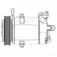 Компрессор кондиционера для автомобилей Boxer (06-)/Jumper (06-)/Transit (06-) 2.2JTD LUZAR 1425585199 lcac1690 8SM 4U3 - Изображение 3