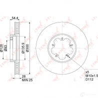 Тормозной диск LYNXAUTO 1268628399 BN-1028 7WPQ E2E - Изображение 3