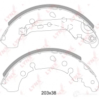 Тормозные колодки LYNXAUTO BS-7527 3639624 N8ZZX9 V - Изображение 2