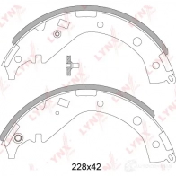 Тормозные колодки LYNXAUTO 4905601063156 NKLPK Z BS-7524 3639621 - Изображение 2