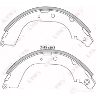 Тормозные колодки LYNXAUTO YE2 T87 3639620 BS-7519 - Изображение 2