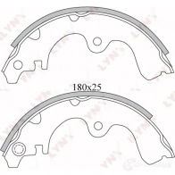 Тормозные колодки LYNXAUTO 4905601063514 FUW 6R 3639615 BS-7510 - Изображение 2
