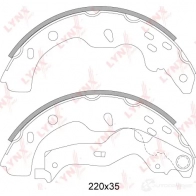 Тормозные колодки LYNXAUTO BS-7304 4905601064733 58G32 8Z 3639606 - Изображение 2