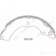 Тормозные колодки LYNXAUTO 4905601063460 FTCI S BS-5502 3639579 - Изображение 2