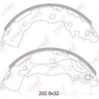 Тормозные колодки LYNXAUTO VQ 2KWII 3639567 4905601063170 BS-4402 - Изображение 2
